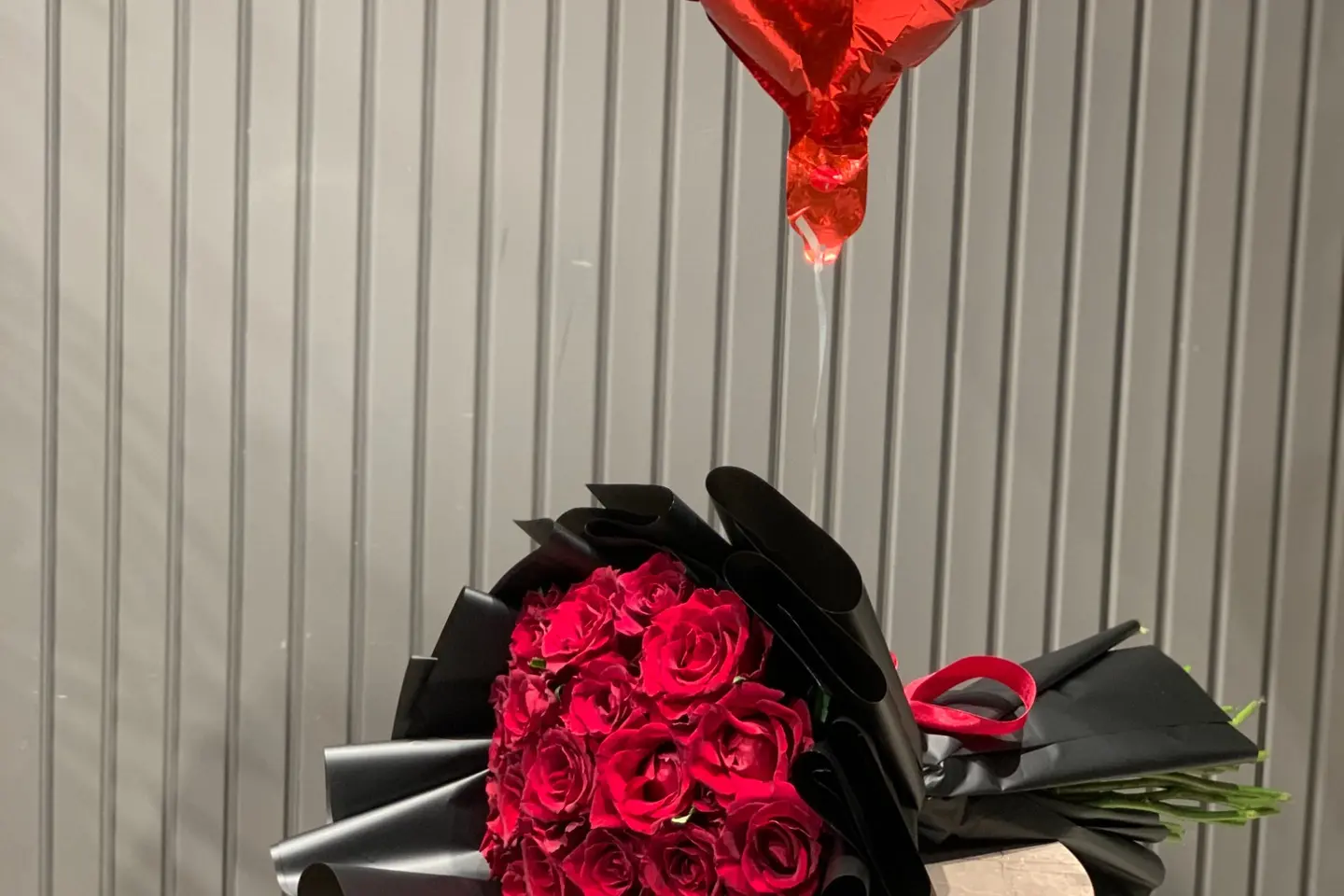 باقة الحب الأحمر