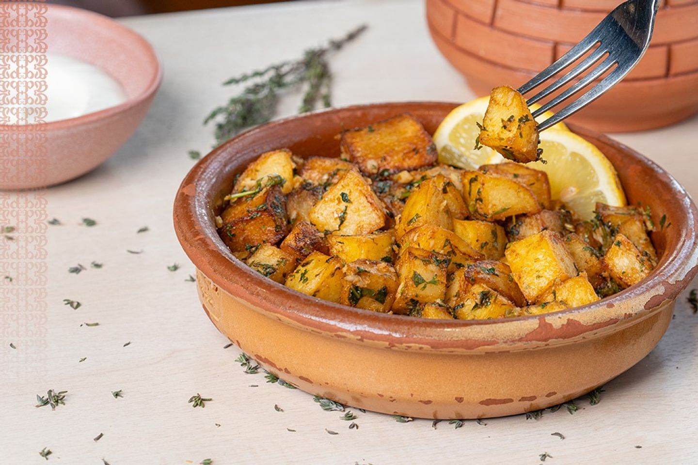 بطاطا حارة