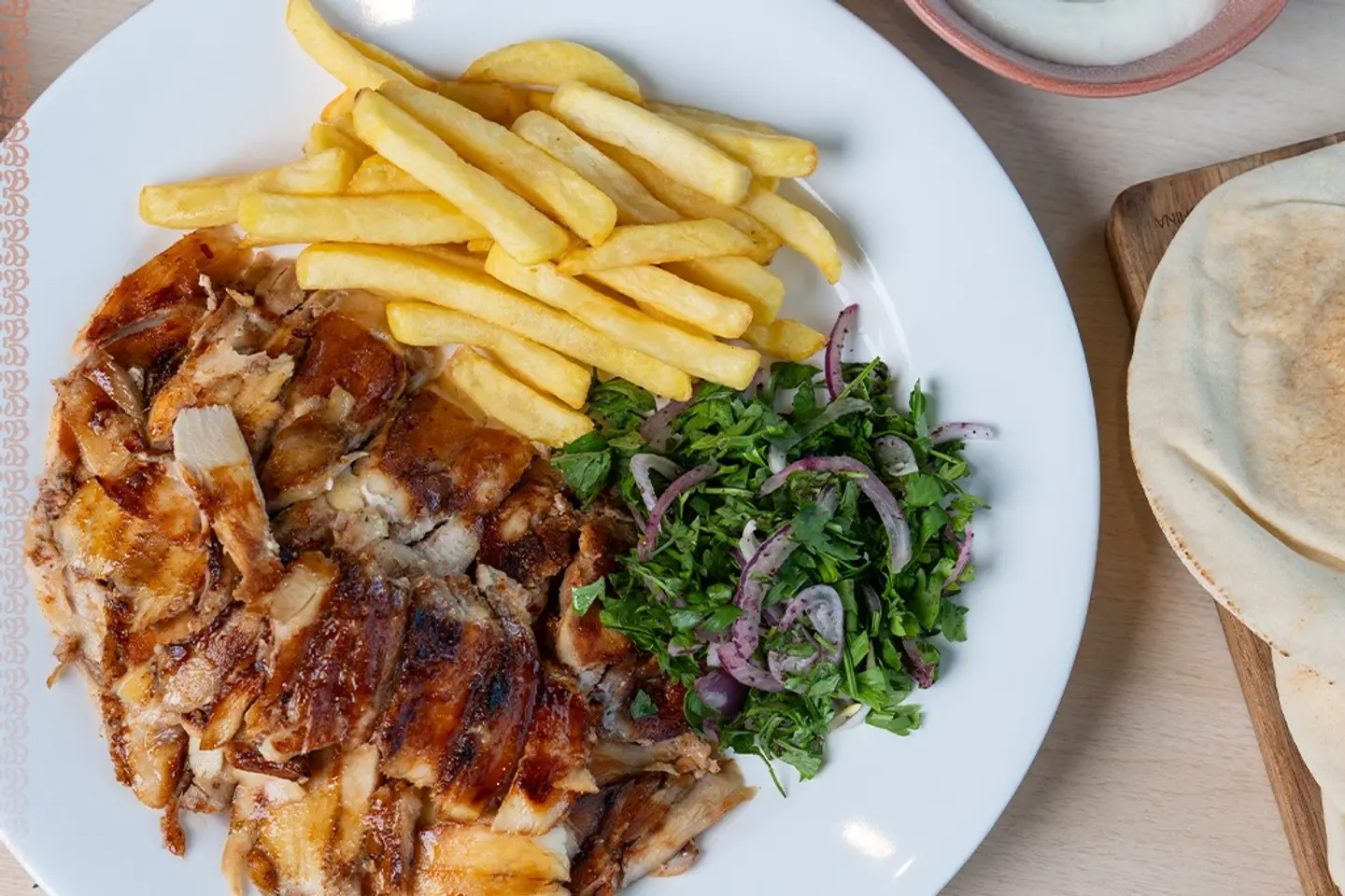 Chicken Shawarma Plate