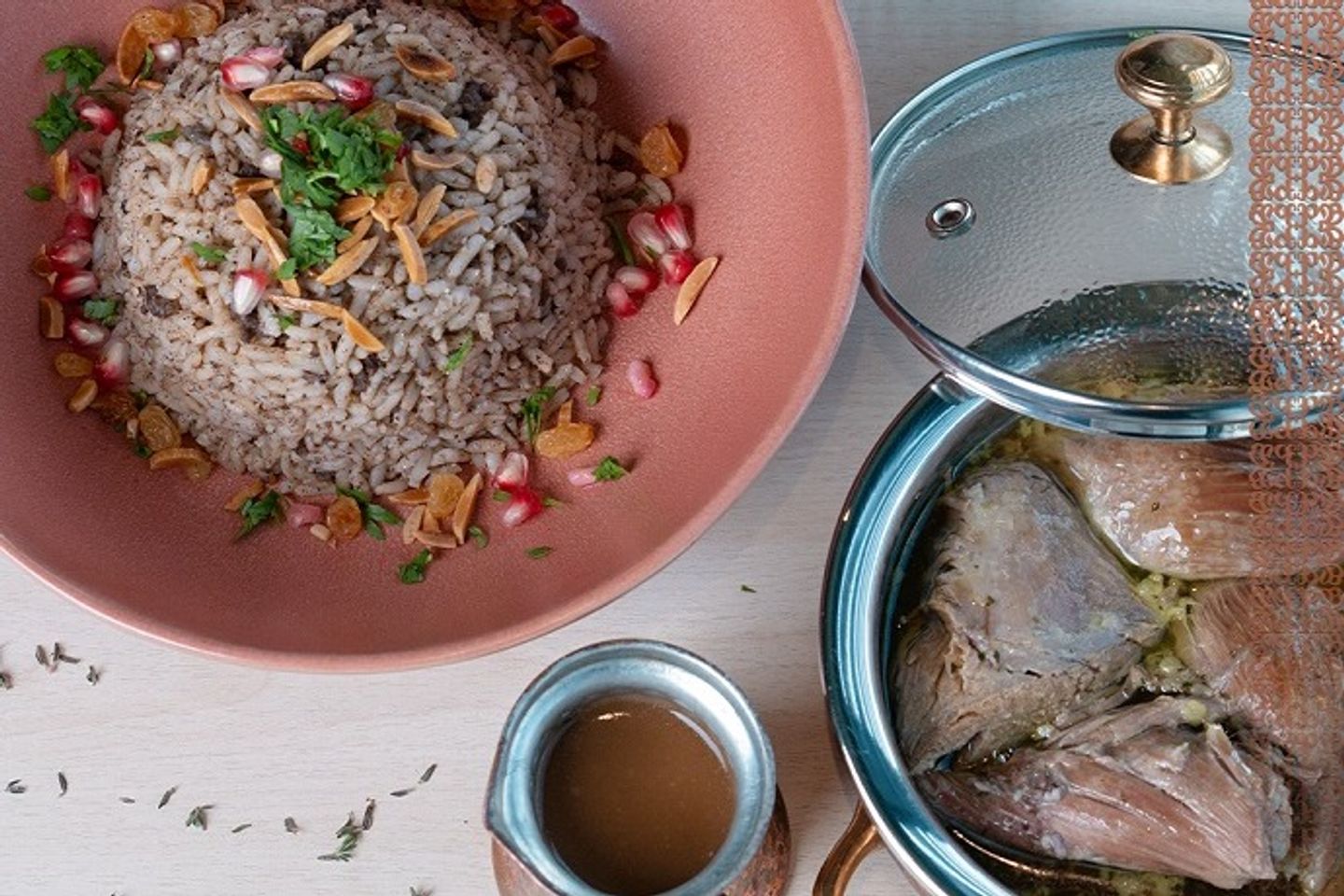خروف مع رز