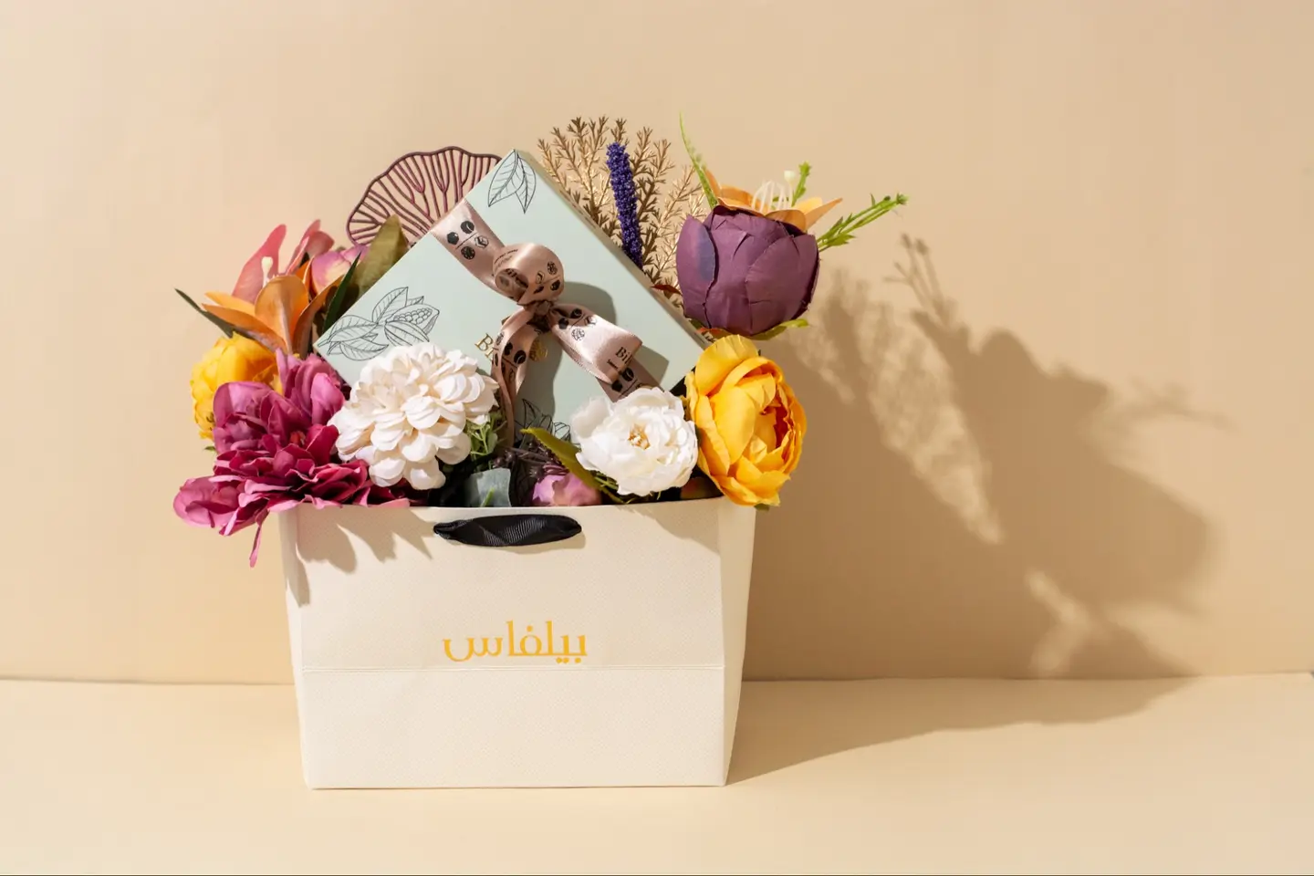 Chocolate With Flowers