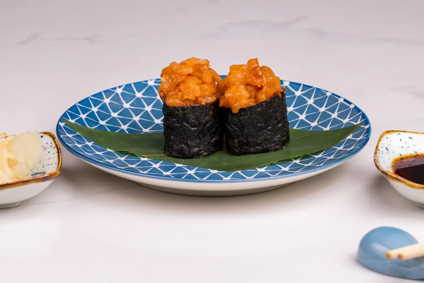 Spicy Salmon Gunkan