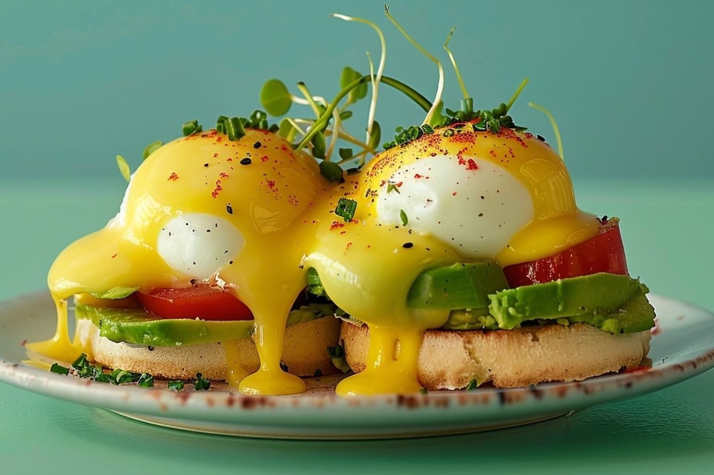Avocado Egg Benedict