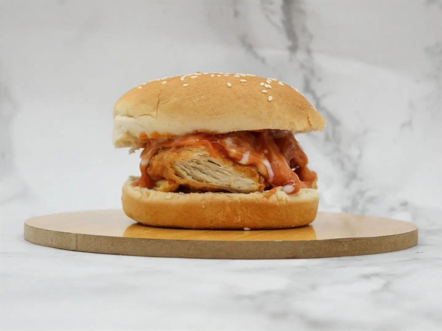 Chicken Burger Combo Meal