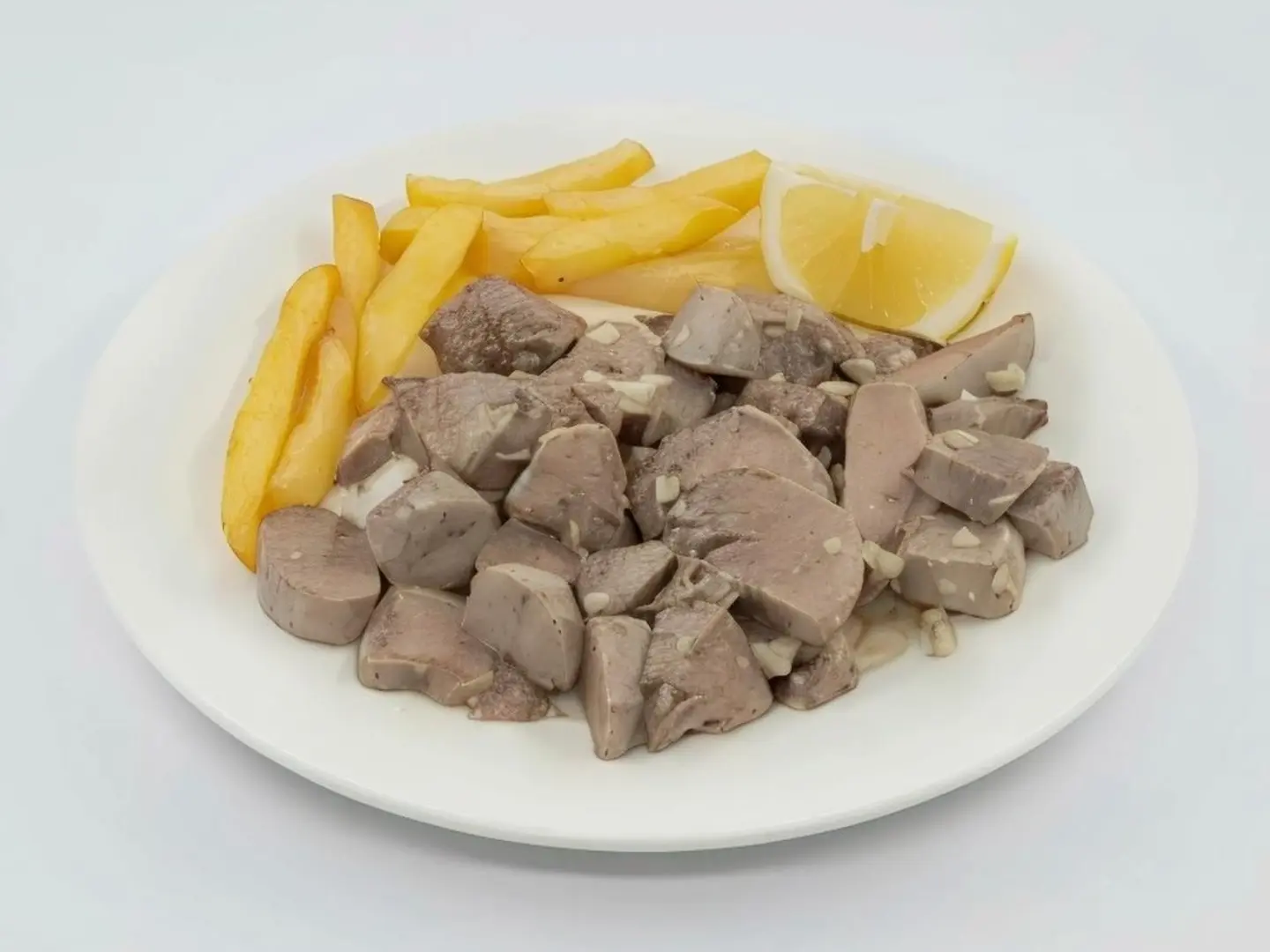 لسانات مع ثوم وليمون