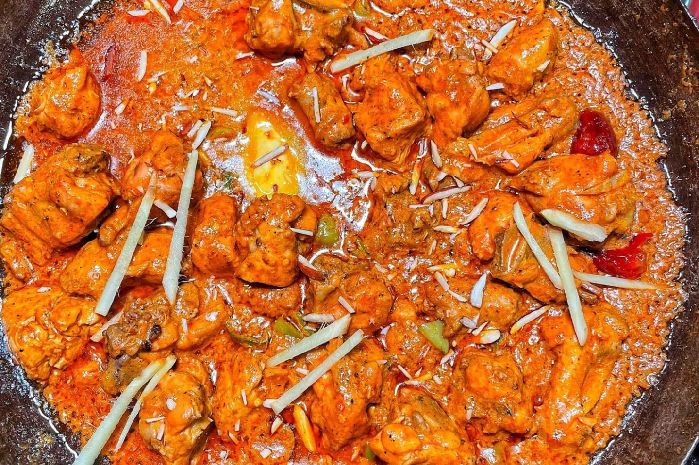 دجاج منجورين مع ارز صيني