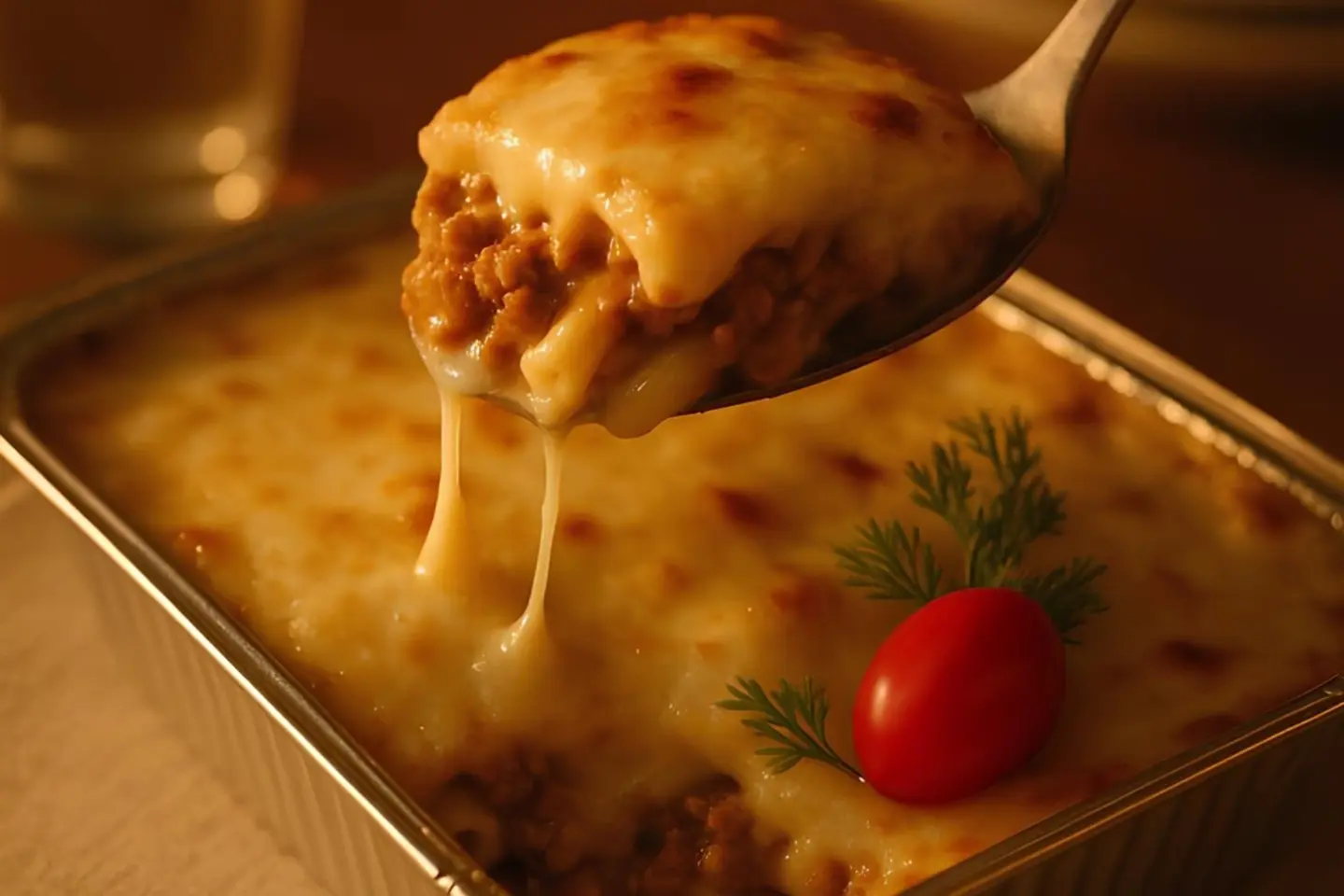 Macaroni And Beef Béchamel