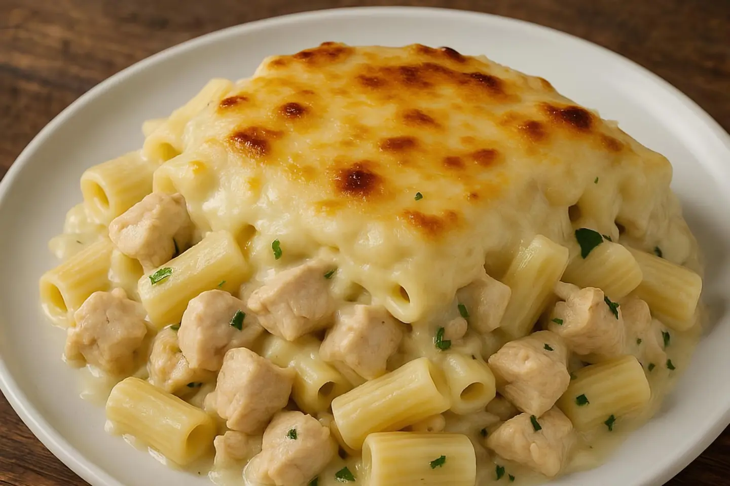 Macaroni And Chicken Béchamel