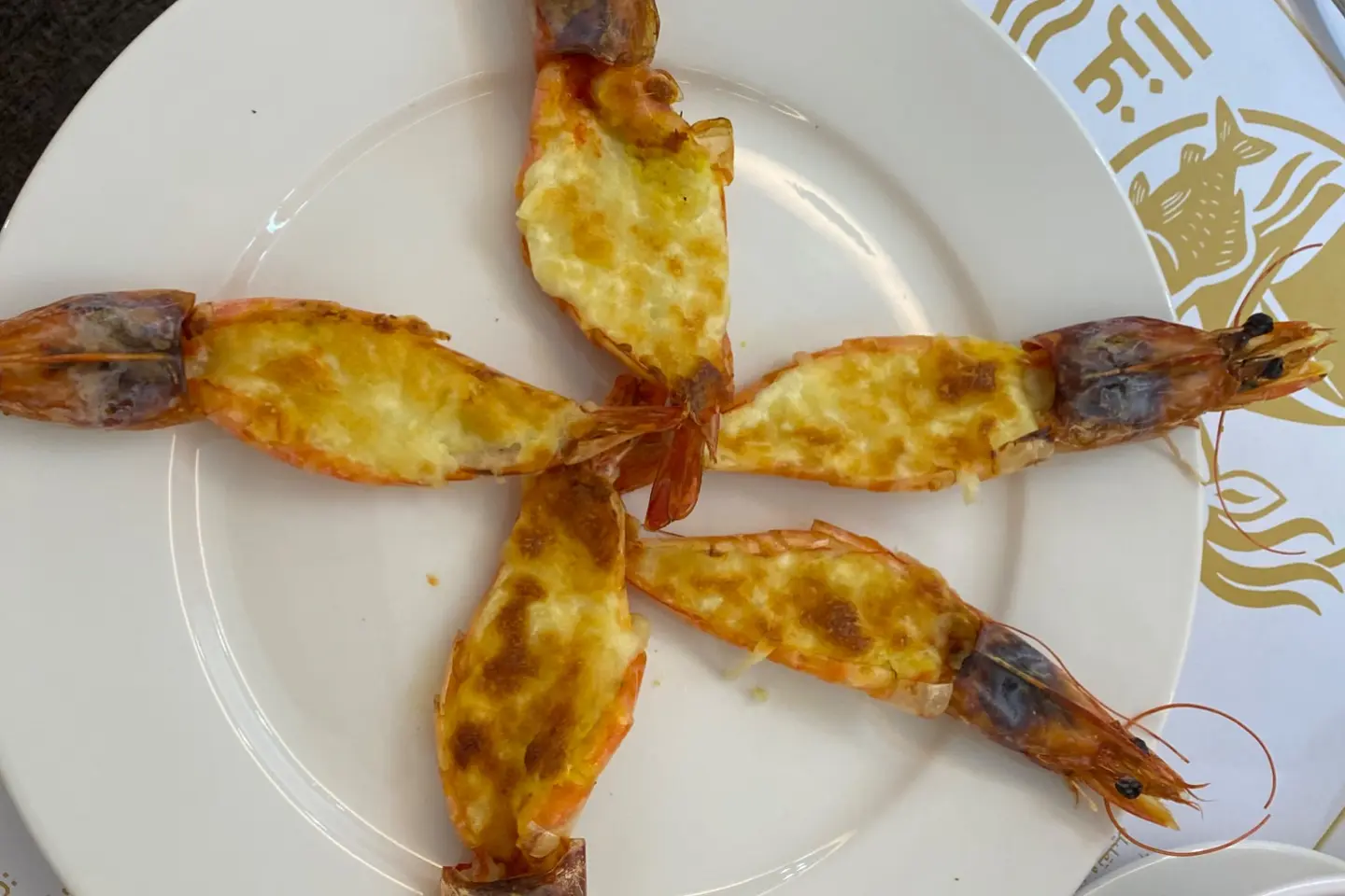 Butterfly Shrimp With Spaghetti