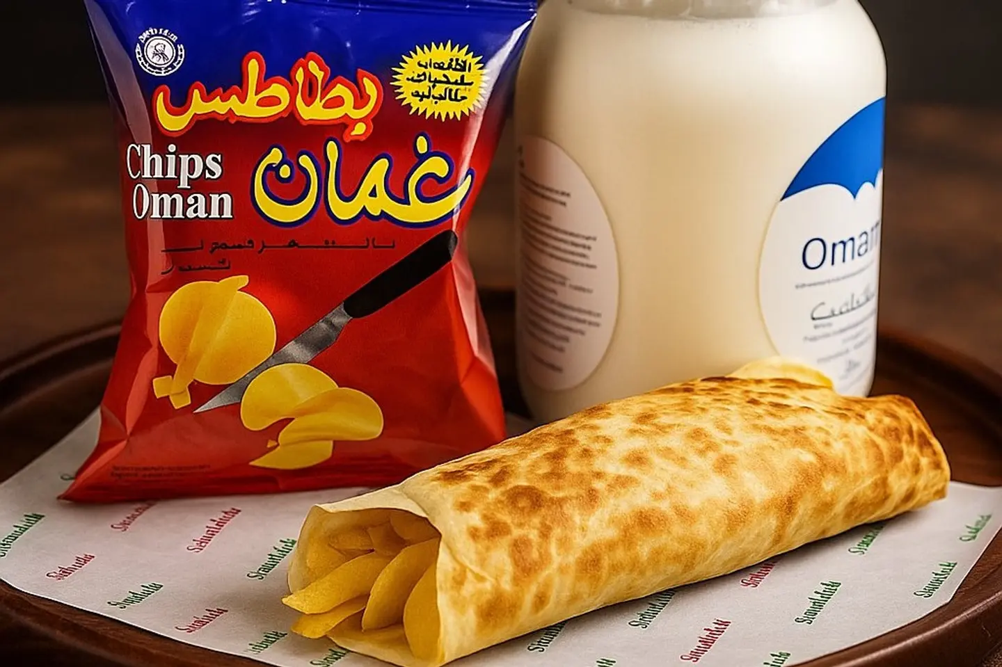 جبن وبطاطس عمان