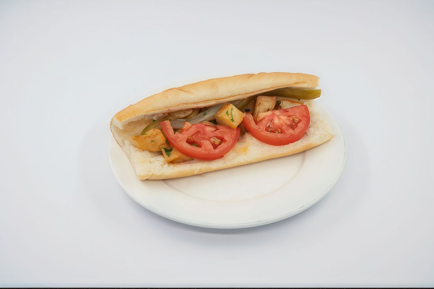 ساندوتش بطاطا حره