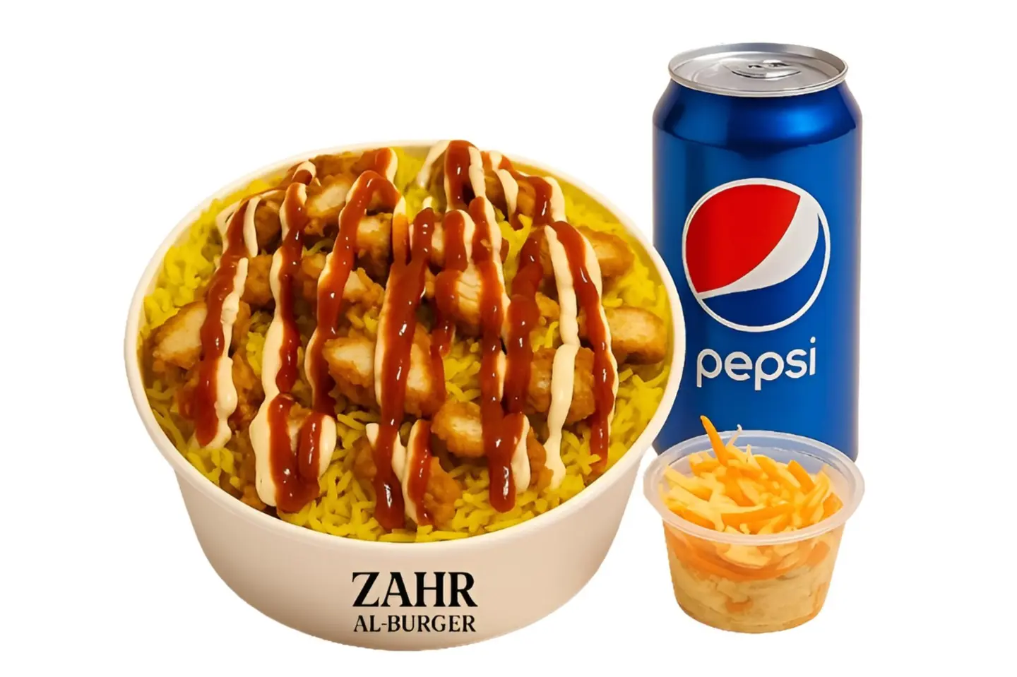 طبق أرز باربكيو - دجاج