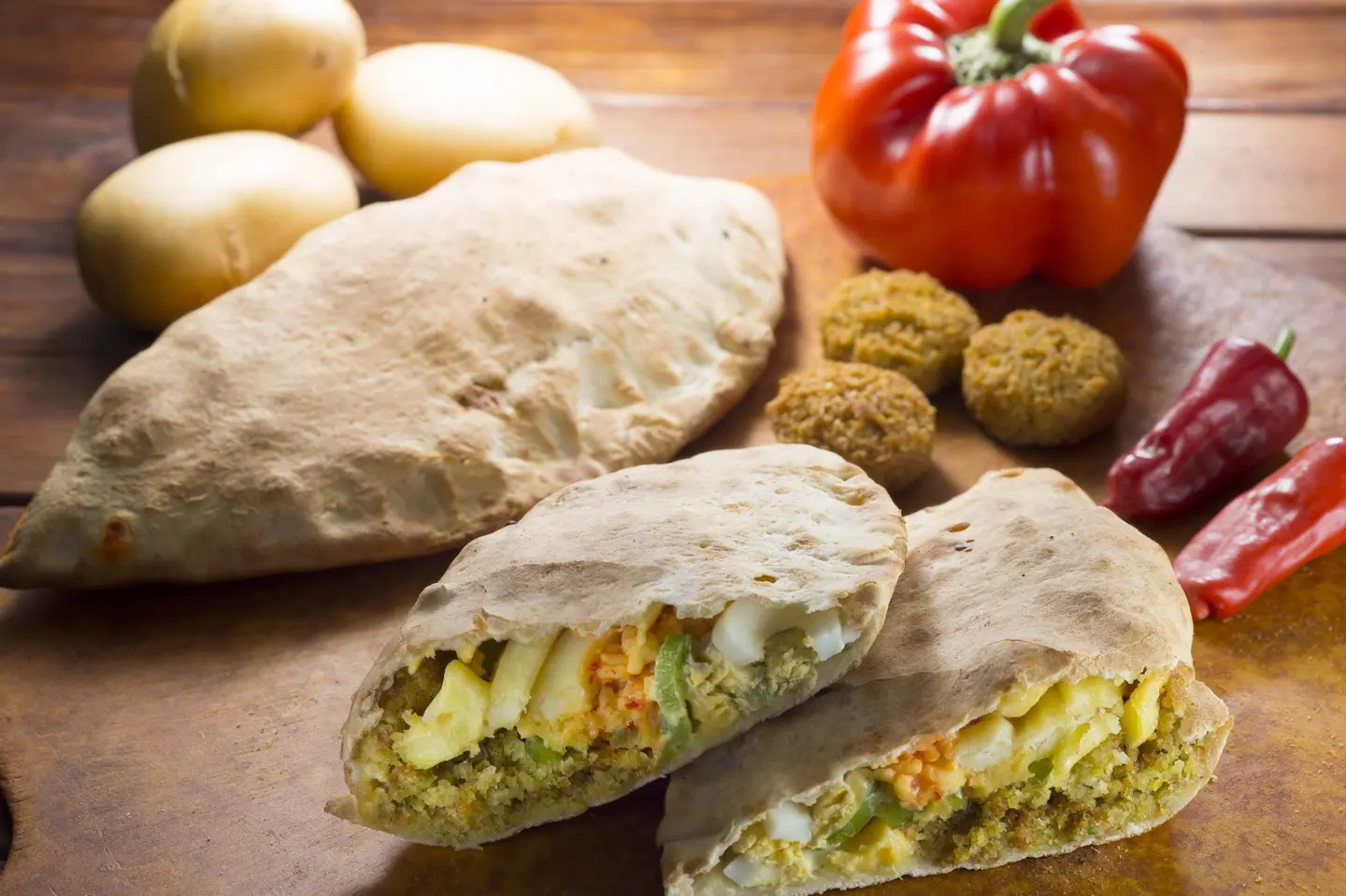 Special Falafel Pie