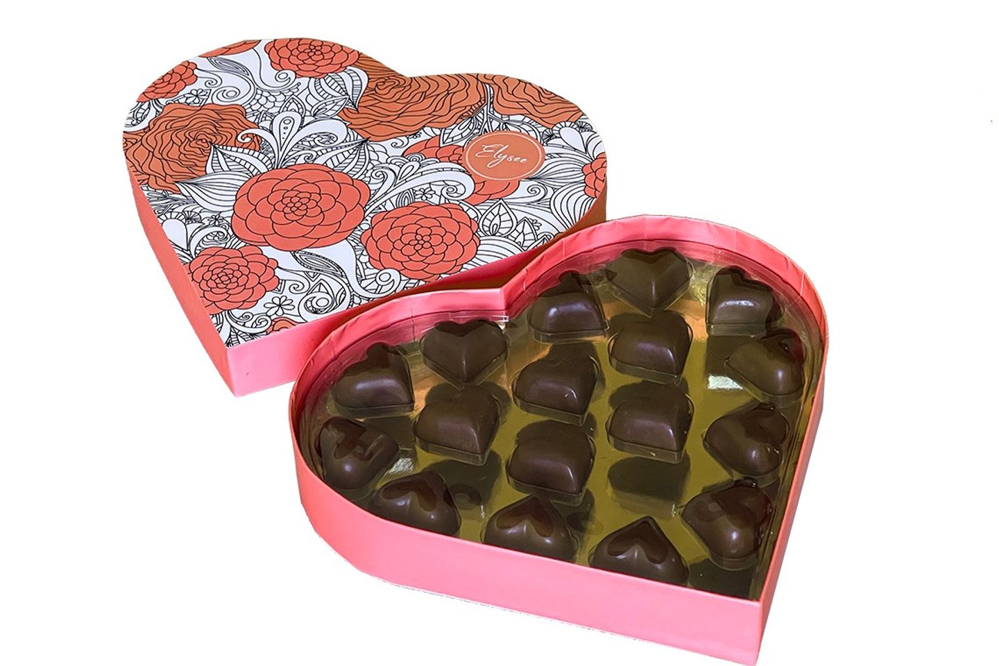 Chocolate Heart Box Small