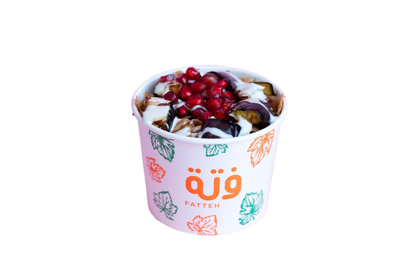 Eggplant Fatteh