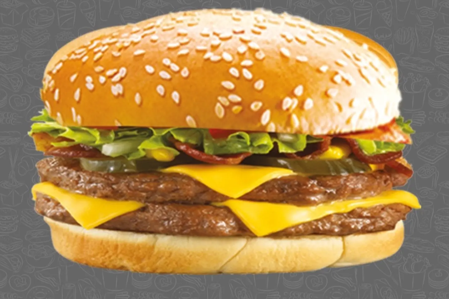 Double Grilled Beef Burger