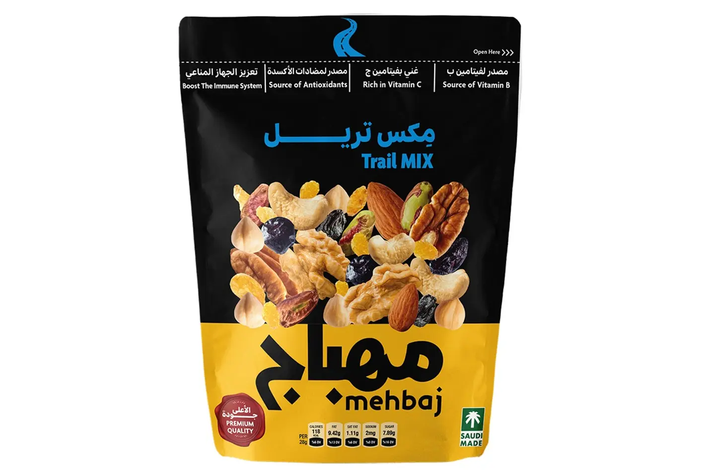 Mehbaj Trail Mix Nuts 250 Gm