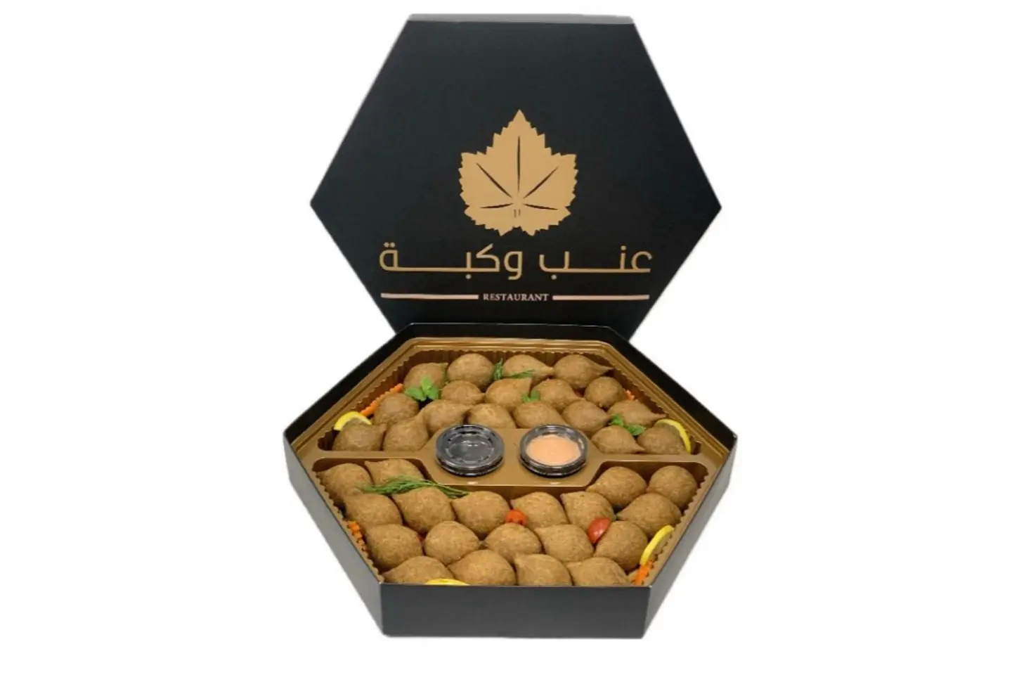 بوكس كبة مكس لحم ودجاج كبير