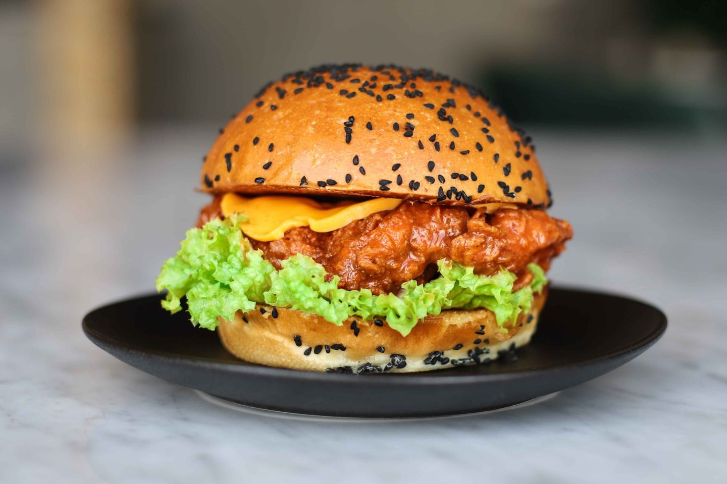 Maple Sriracha Burger