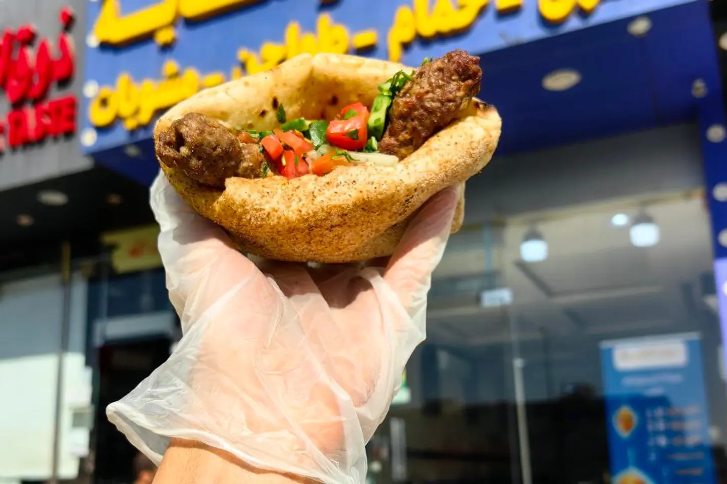 Meat Kofta Sandwich