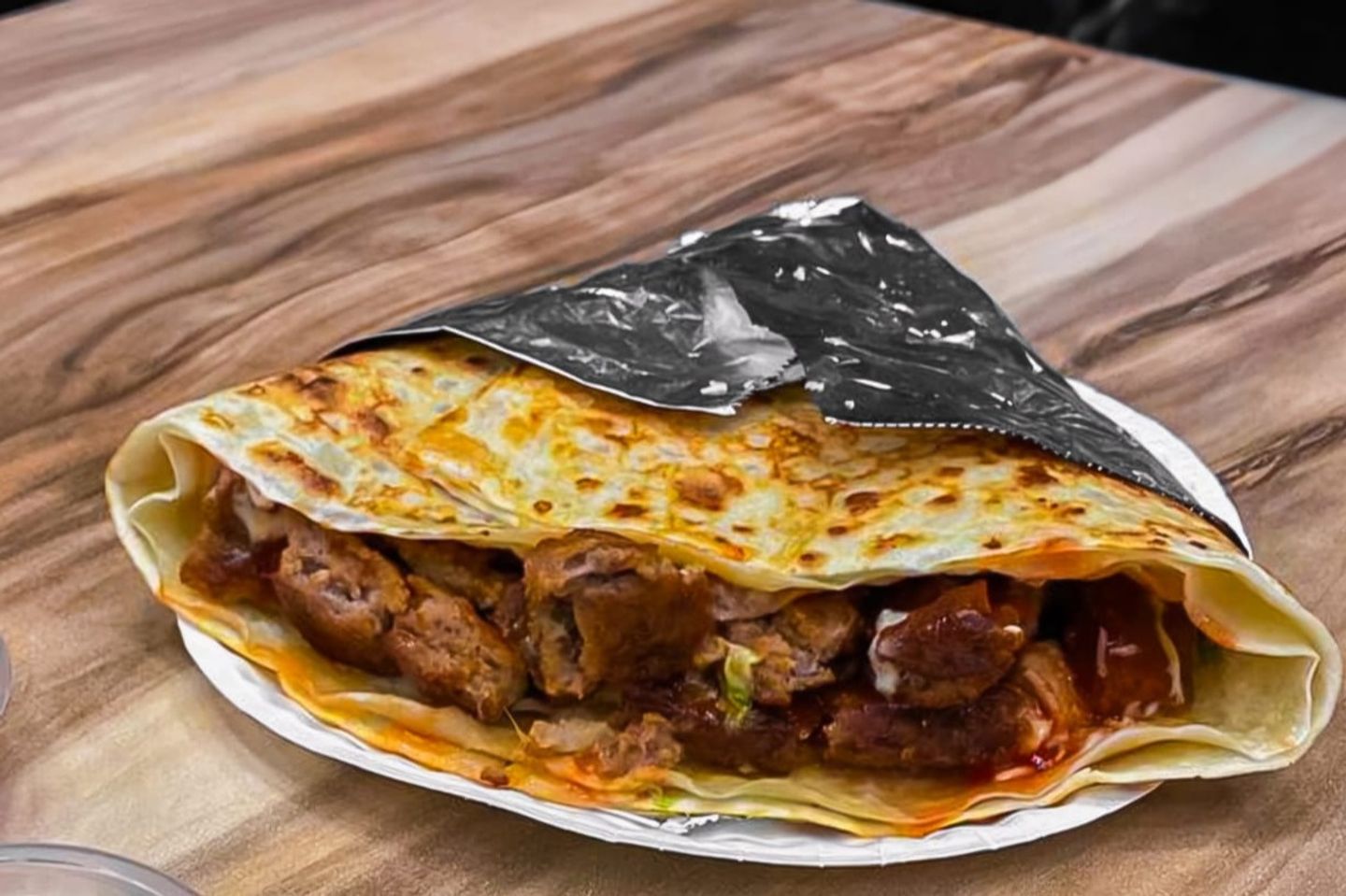 Beef Burger Crepe