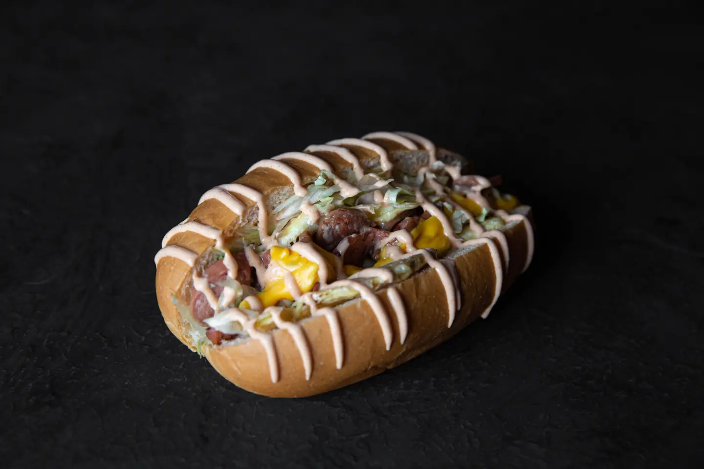 Egg Roll With Hot Dog