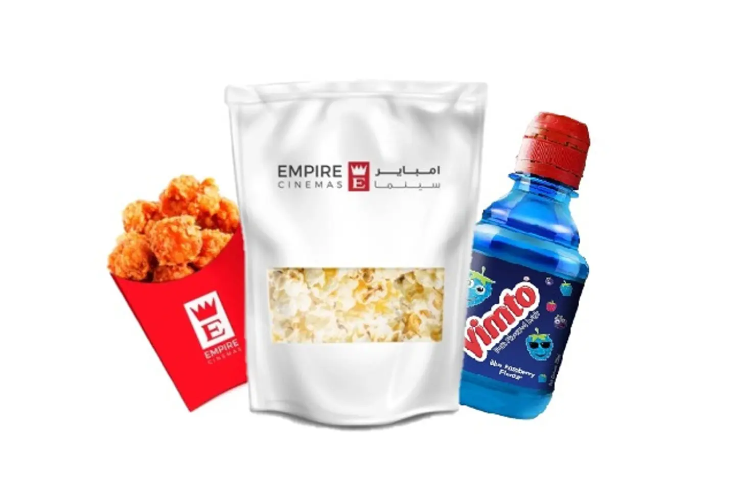 Vimto Popcorn Chicken Bites