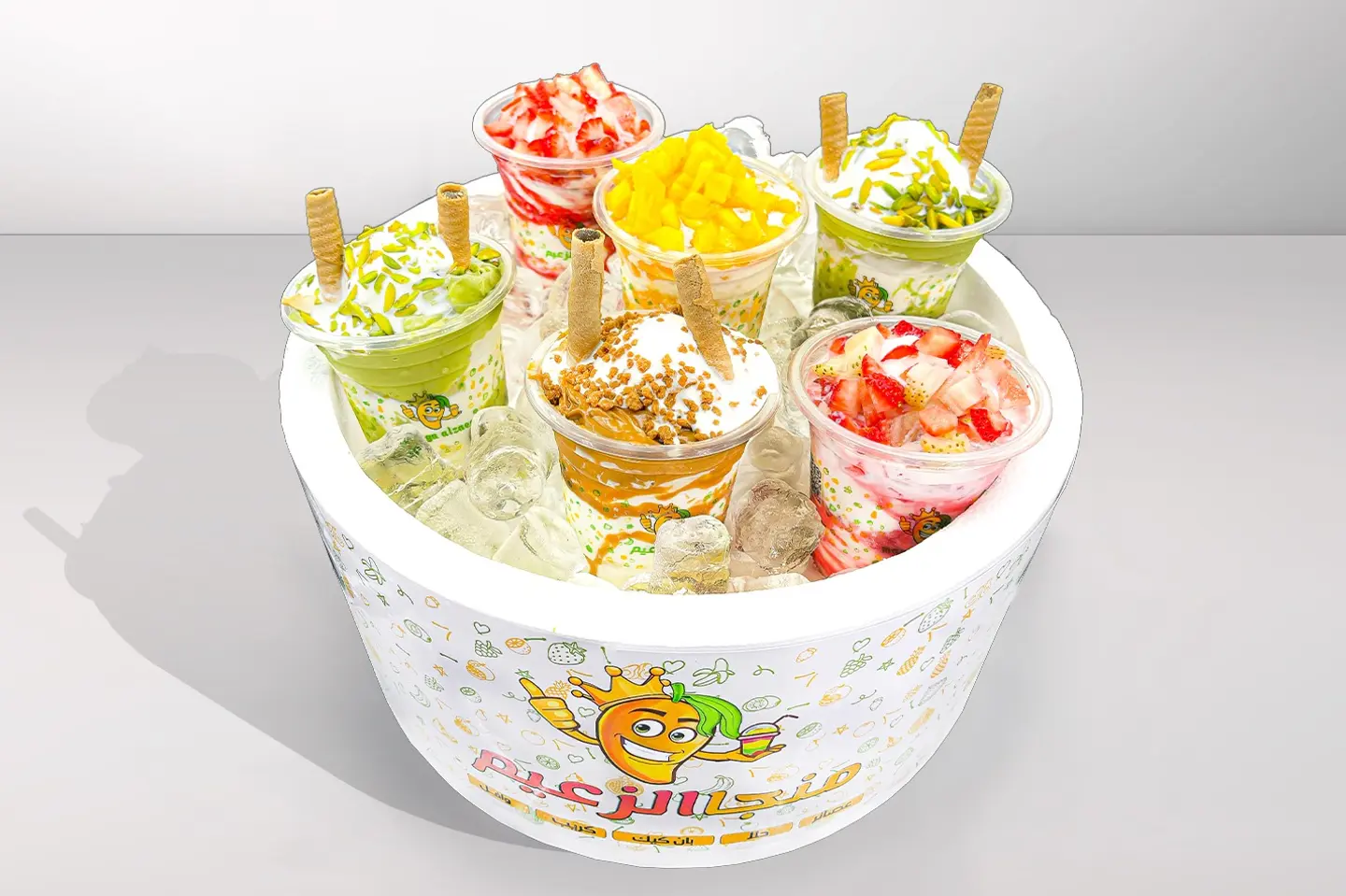 Ice Cream Box - Six Cups