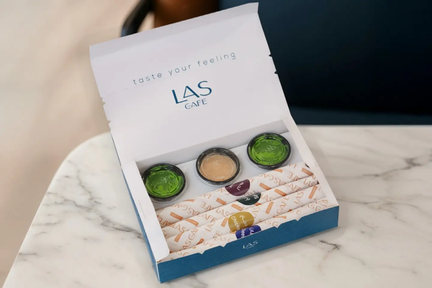 ٤ فطاير - بوكس فطاير لاس - ٤ حبات