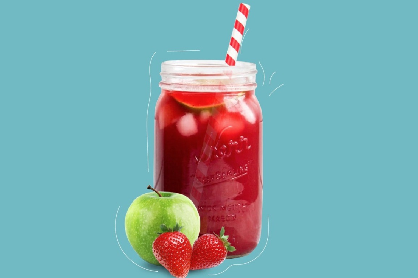 Detox Strawberry Apple