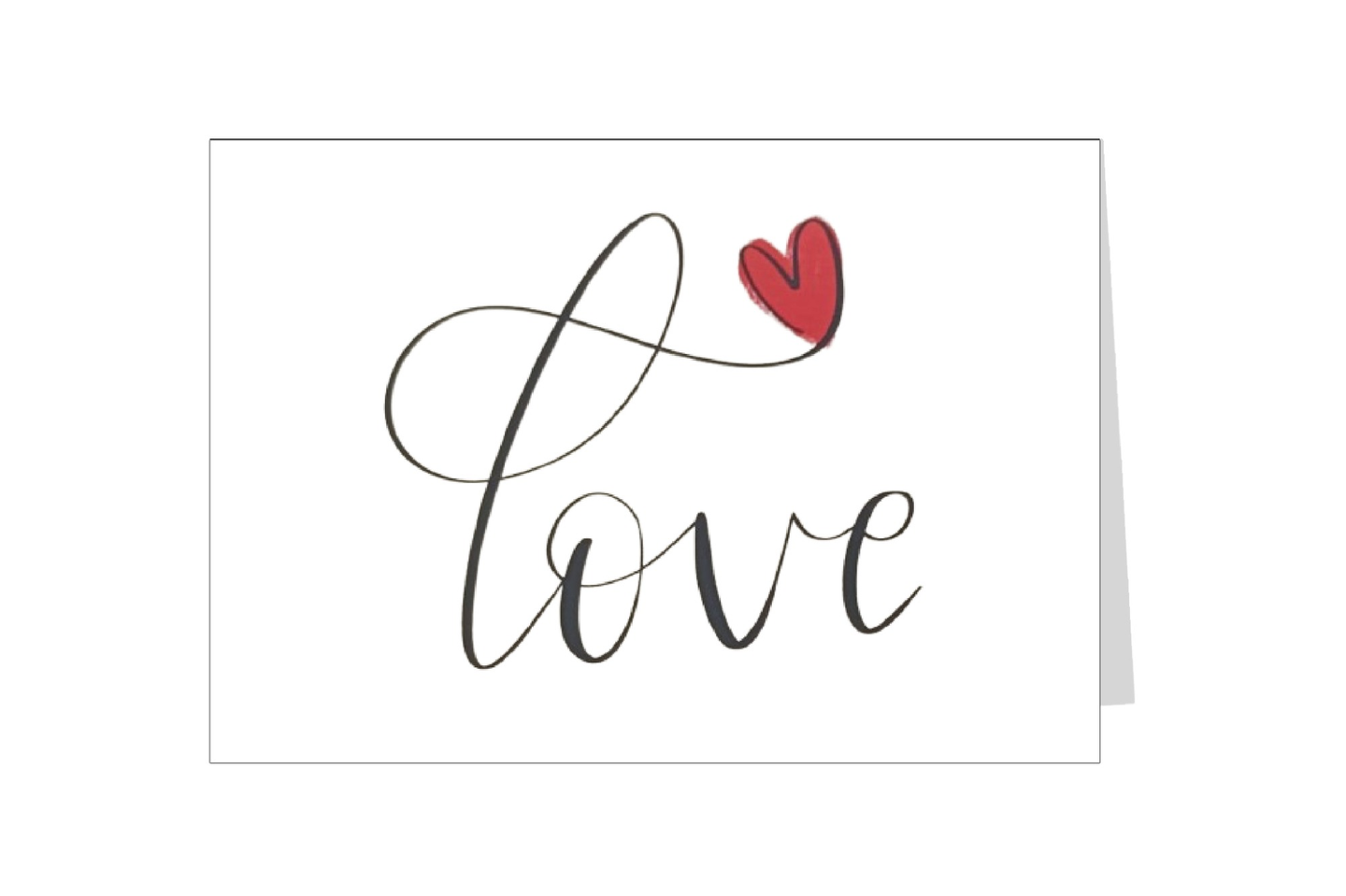 بطاقة اهداء حب ٢