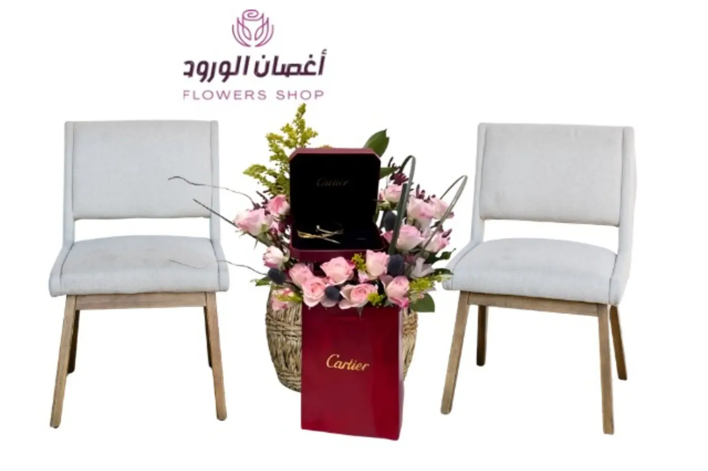 Cartier Bracelet With Baby Jourie Roses