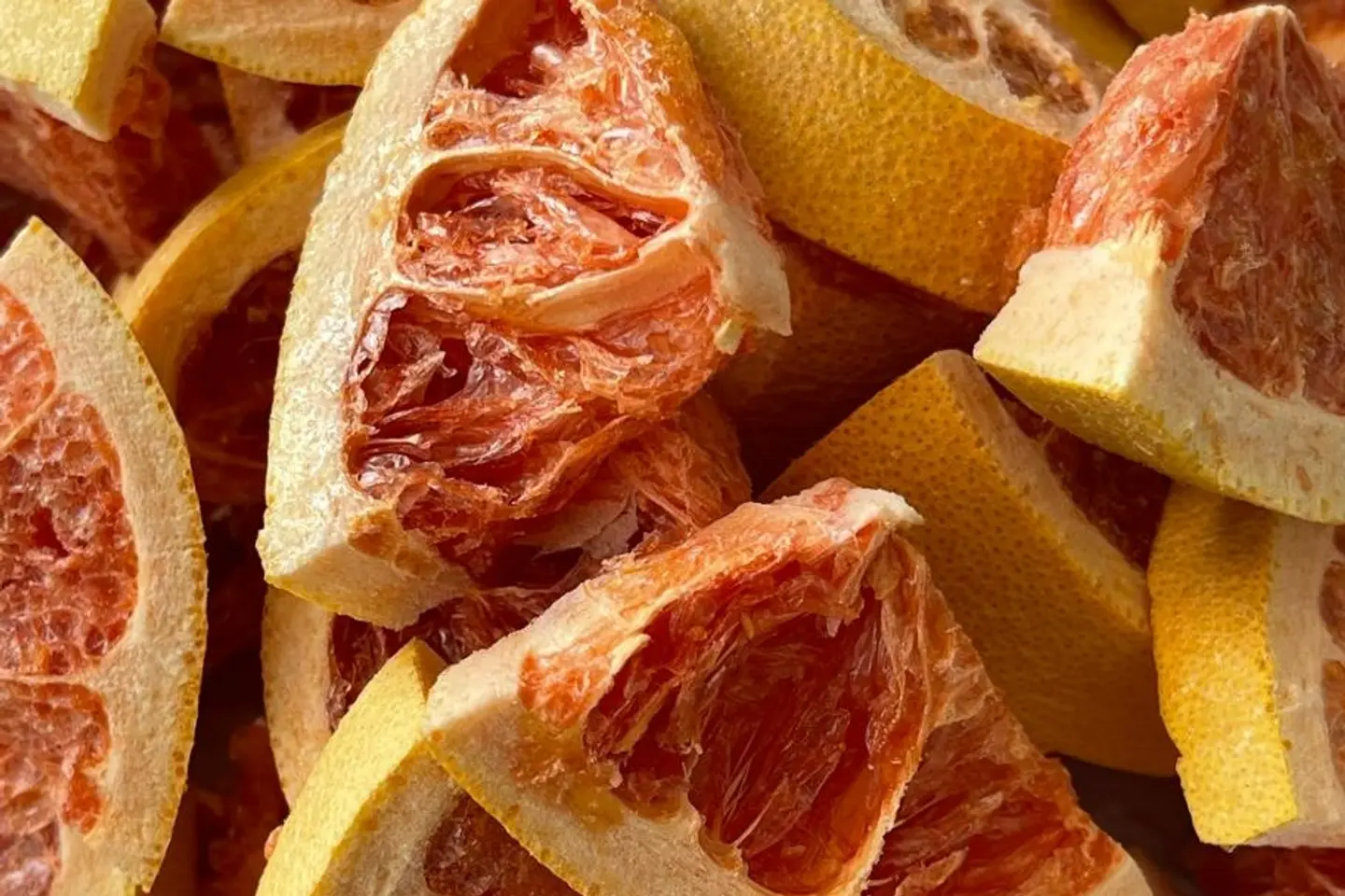 Freeze Dried Grapefruits