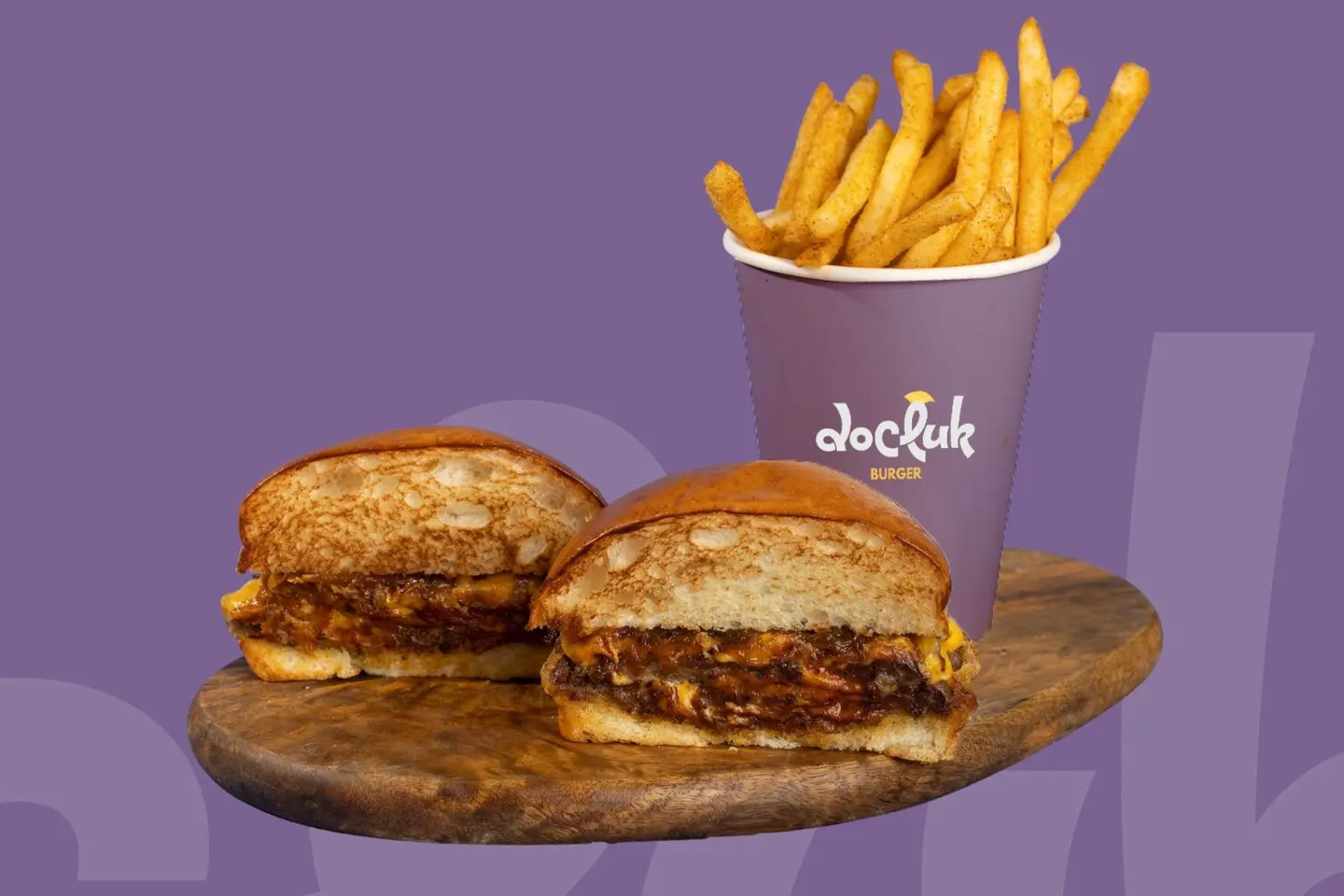 دبل كلاك مع بطاطس