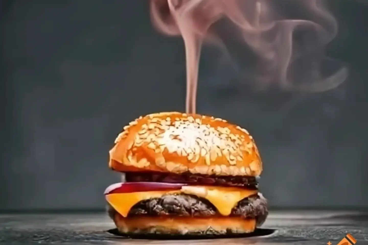 برجر لحم مدخن