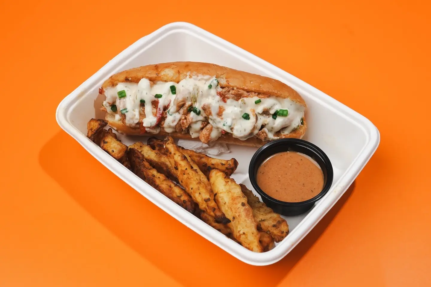 ساندويش فيلي الدجاج