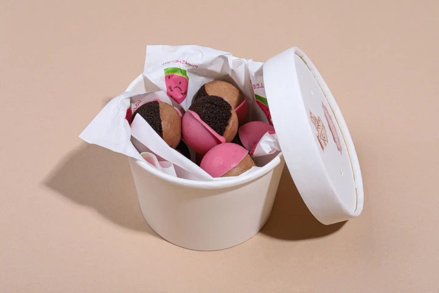 آيسكريم بايتس تشيز كيك كاكاو وردي