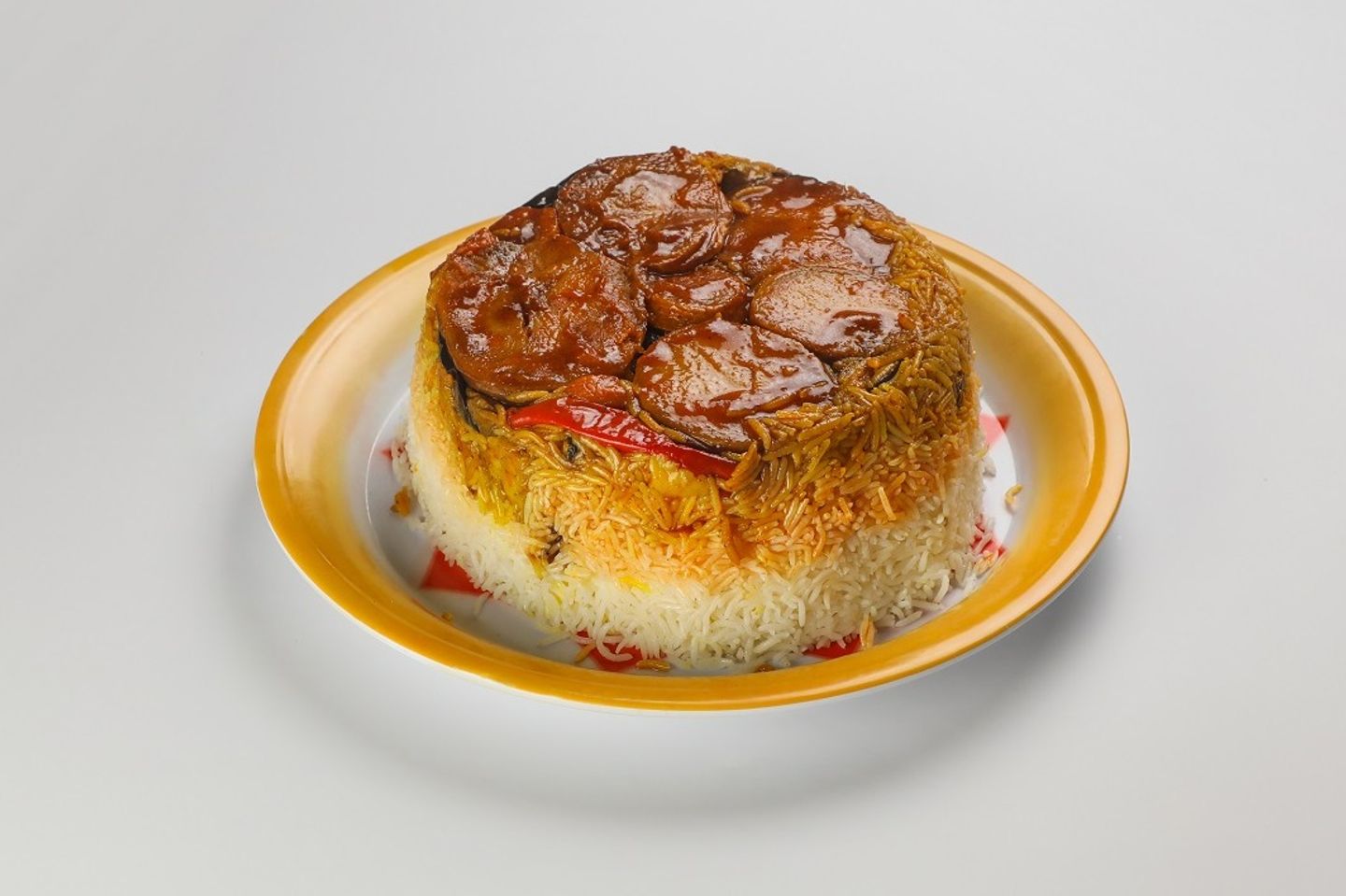 مقلوبة دجاج صغير