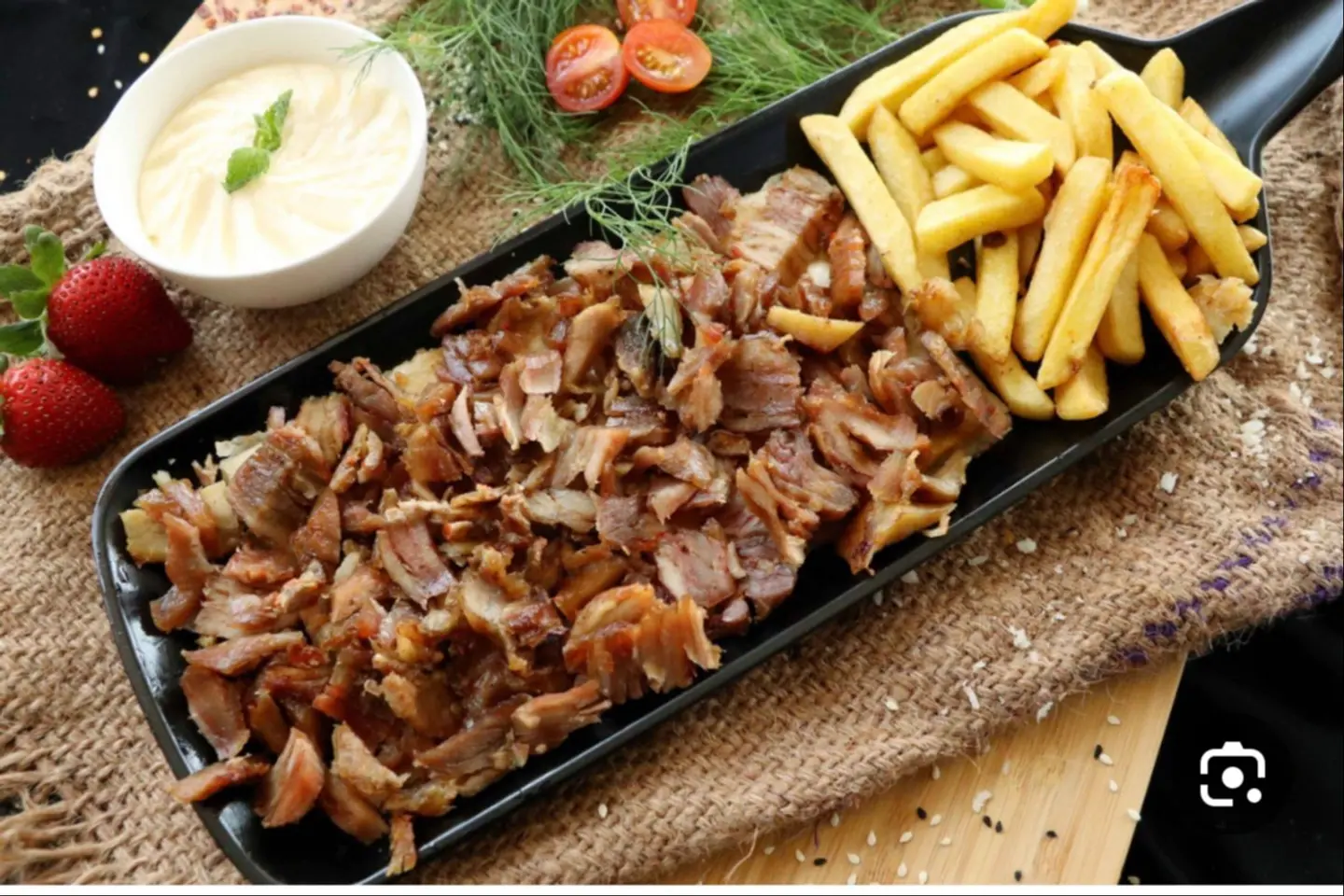 Meat Shawarma Plate