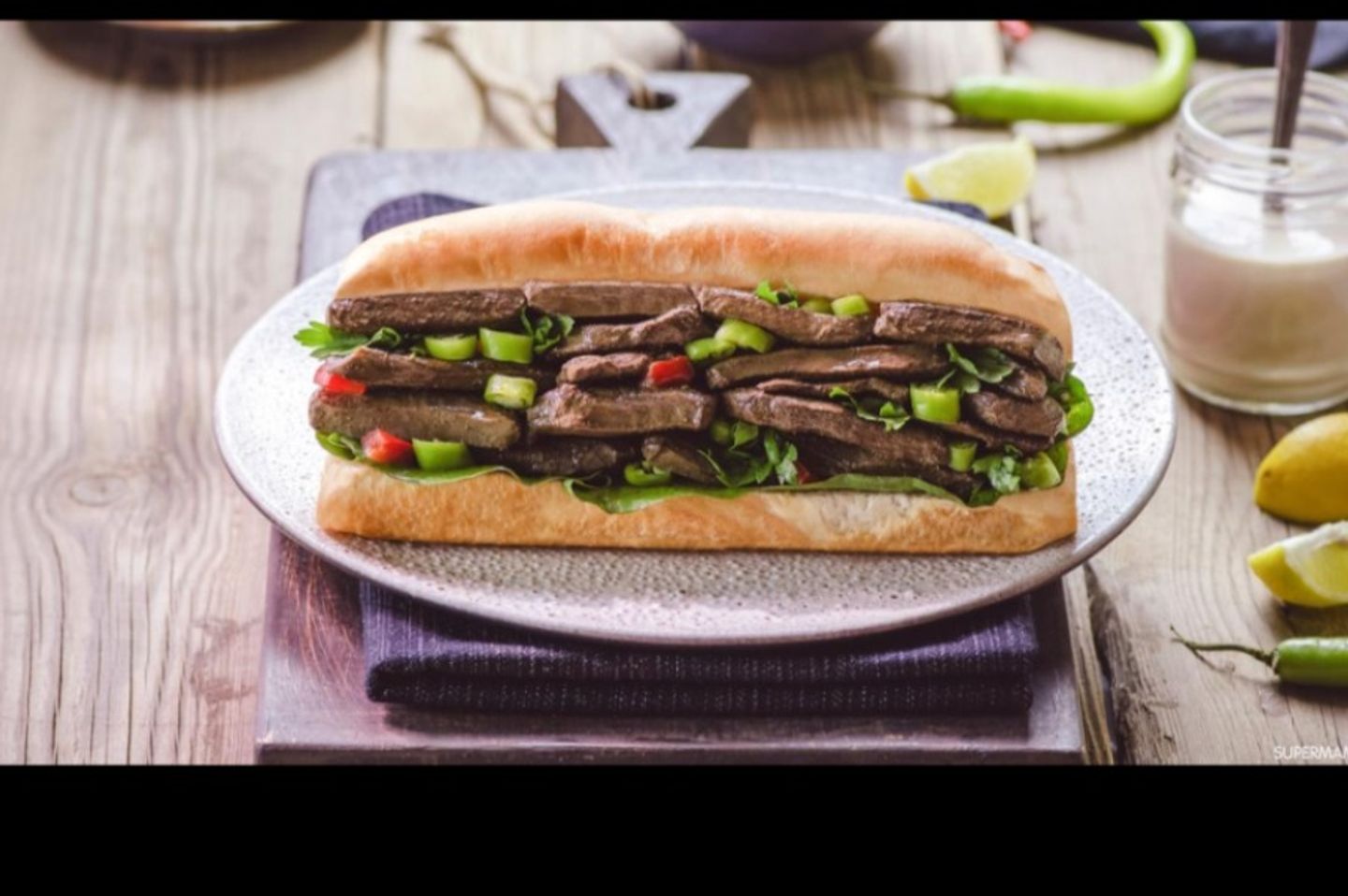 ساندوتش كبده