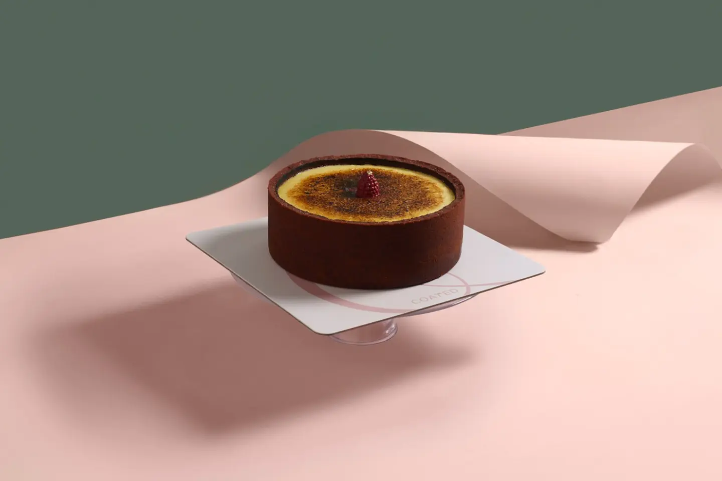 تشيز كيك كريم بروليه