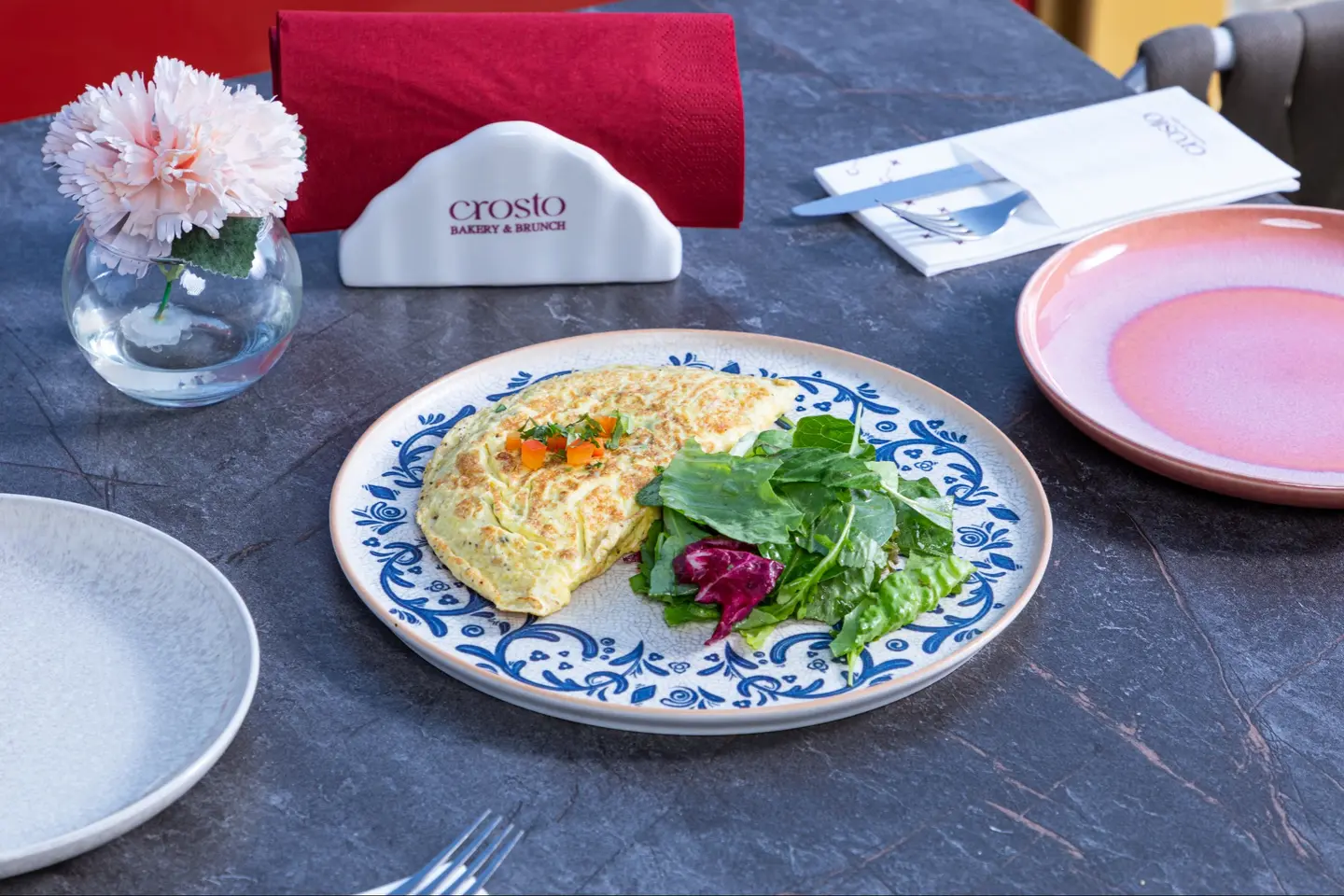 Omelette Cheese And Vegetables