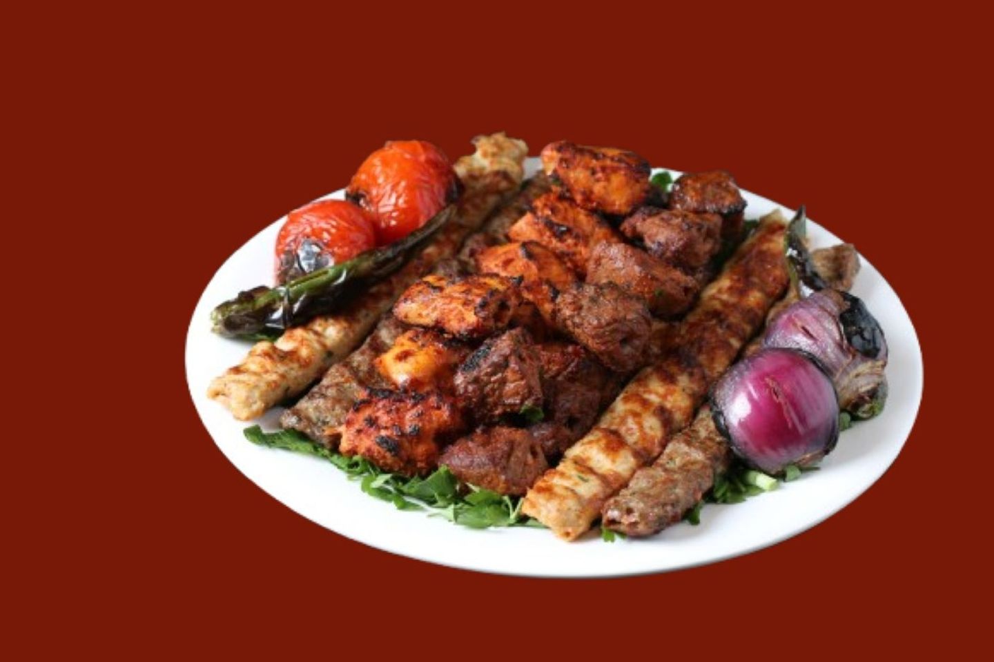 مشاوي مشكل وسط