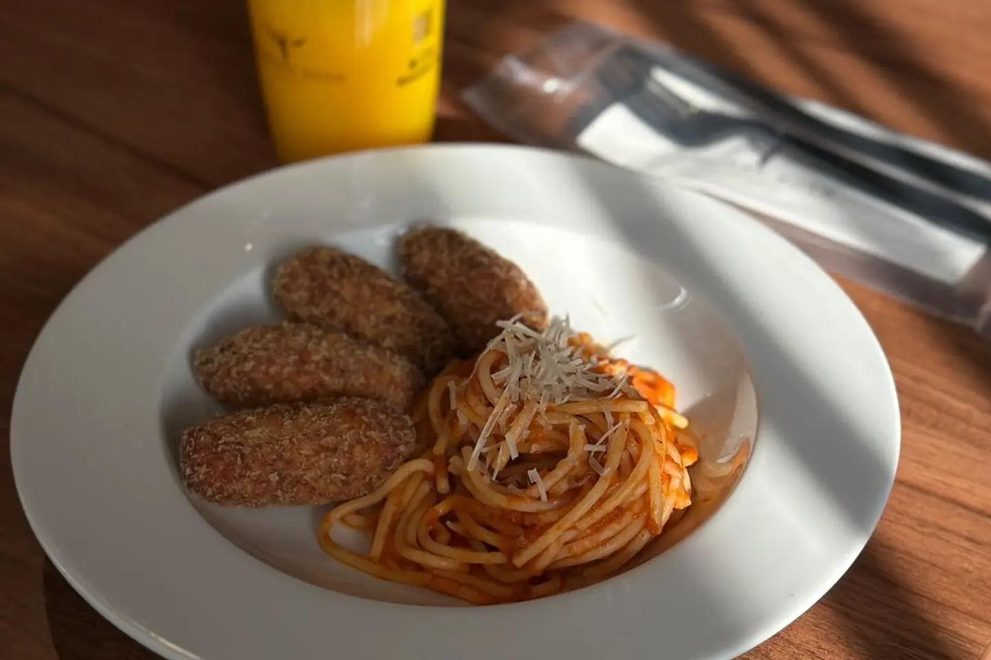 Spaghetti Pasta Meal.