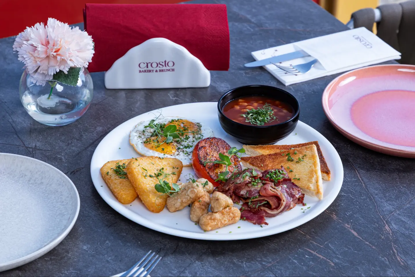 American Breakfast Plater