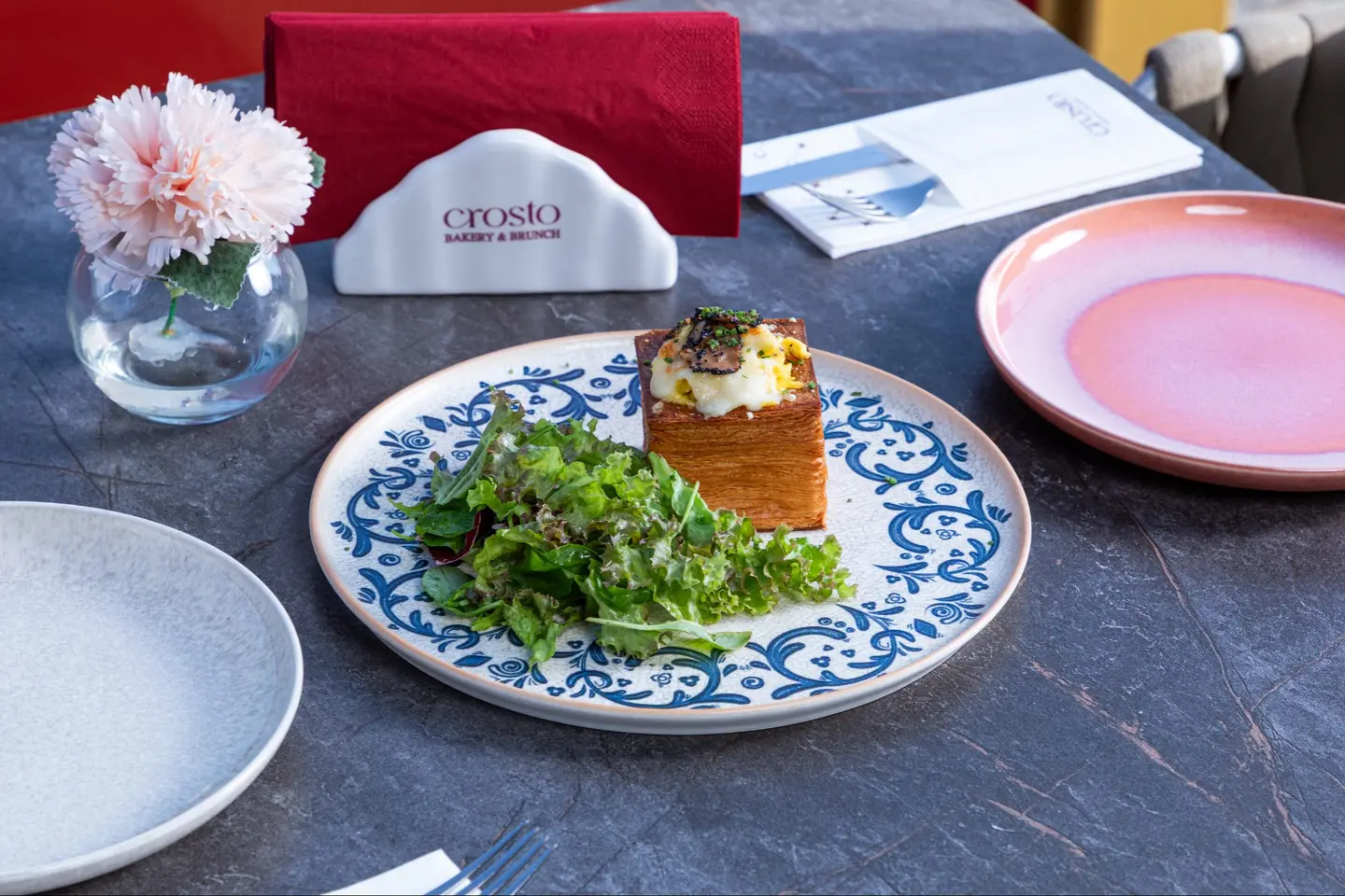 Truffle Scramble Croissant