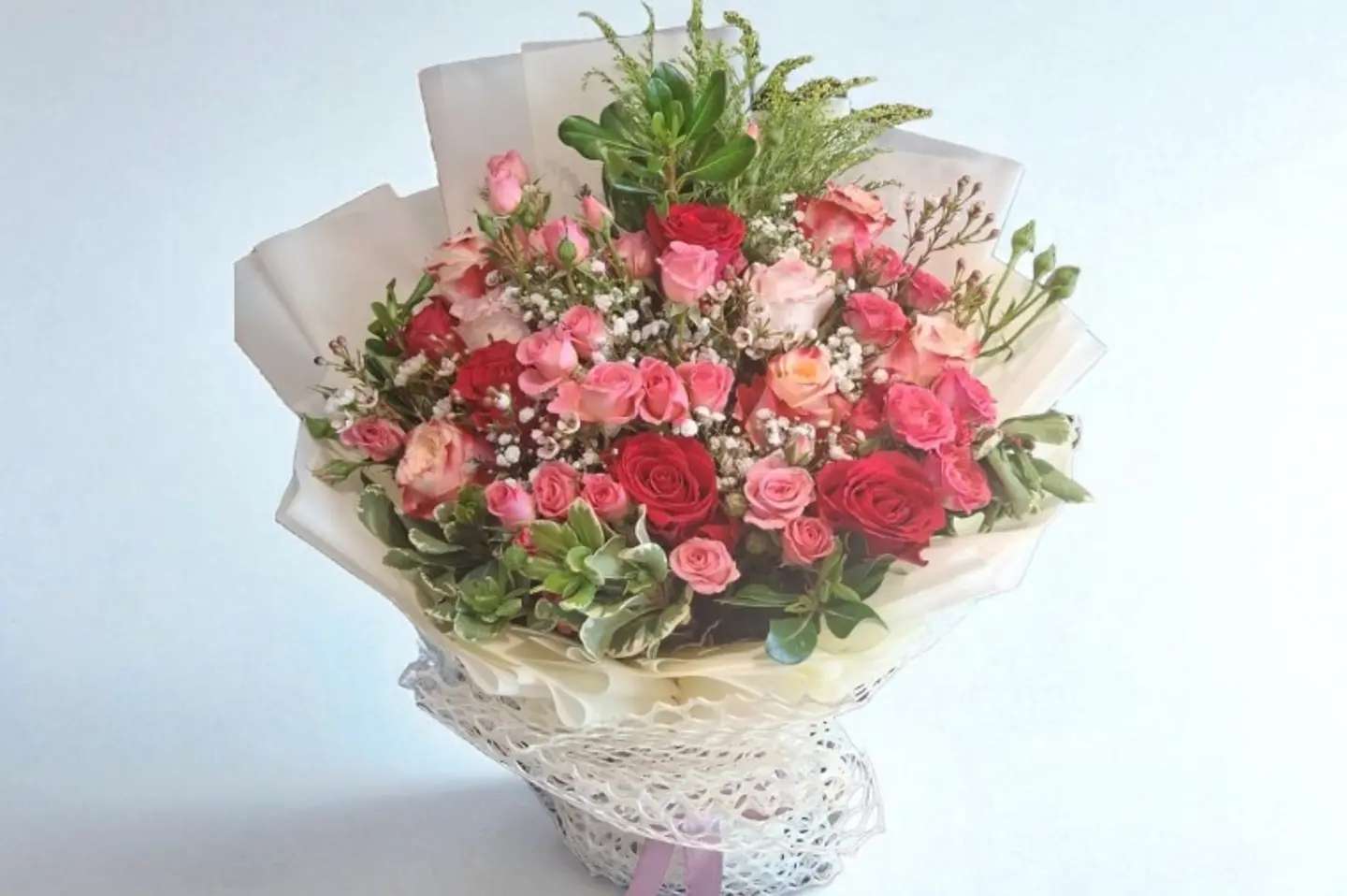 بوكية ورد فاخرة رقم ١٠١١