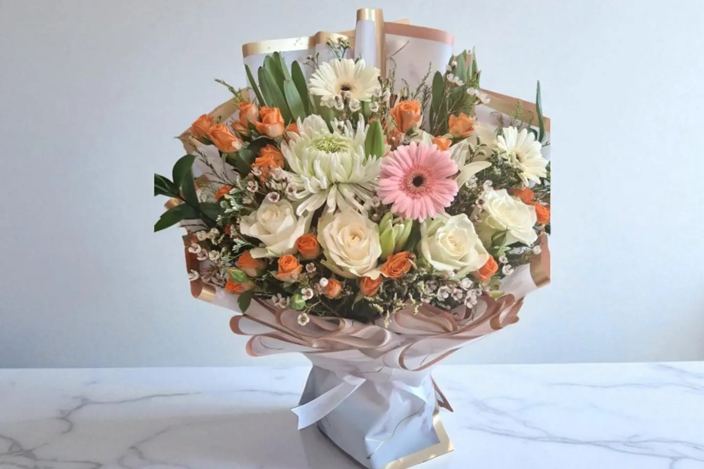 بوكية ورد كلاسيكية رقم ١٠١٢