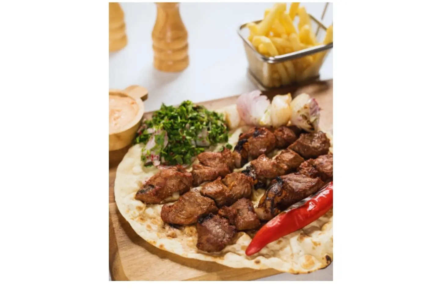 صحن جدودنا أوصال لحم