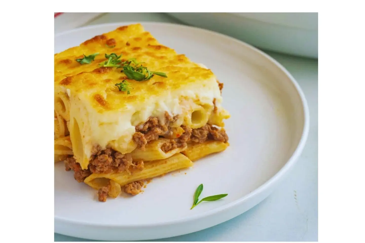 معكرونة بشاميلو